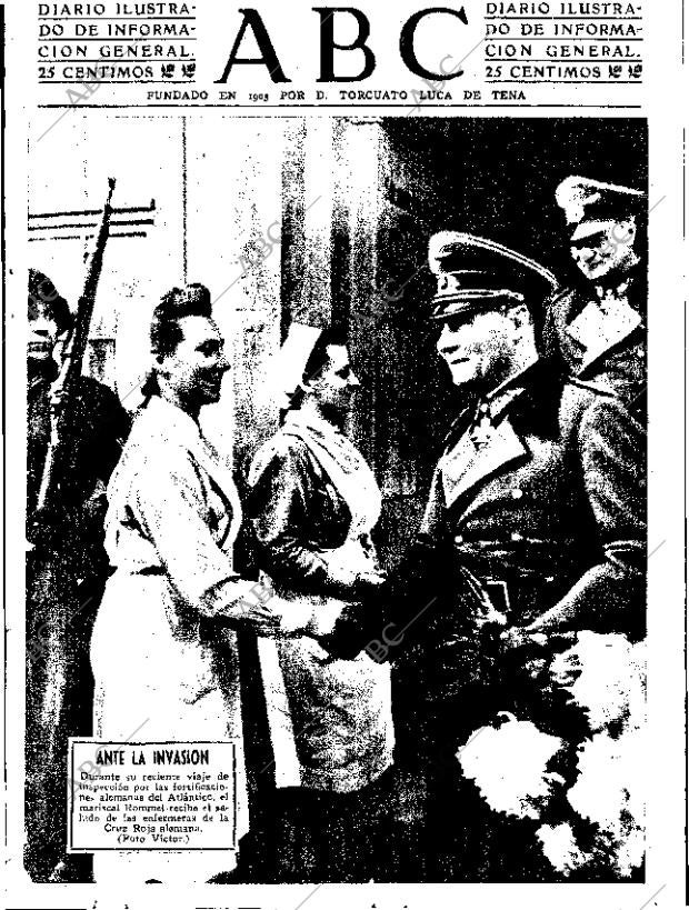 ABC SEVILLA 22-02-1944 página 1