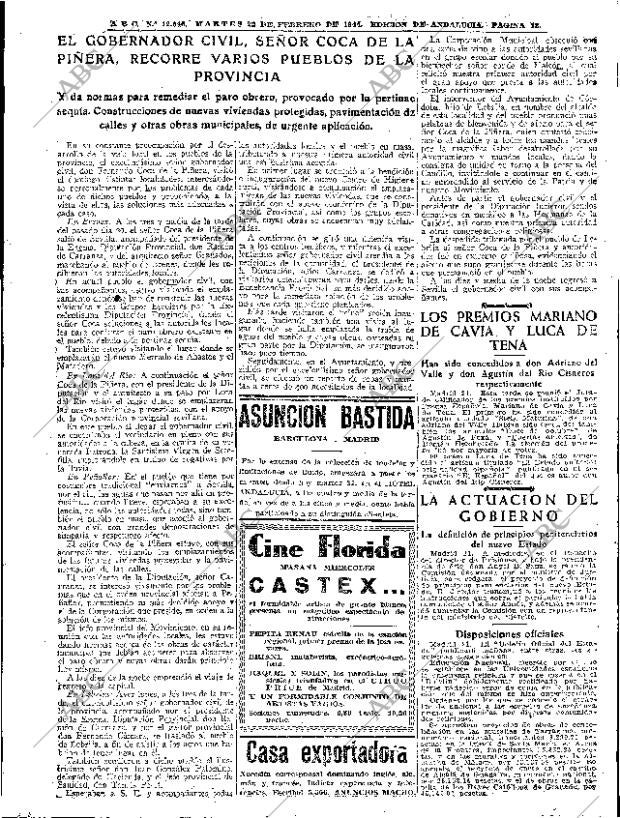 ABC SEVILLA 22-02-1944 página 13