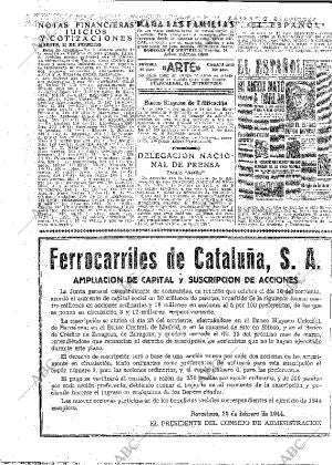 ABC MADRID 23-02-1944 página 6