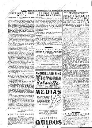 ABC MADRID 25-02-1944 página 11