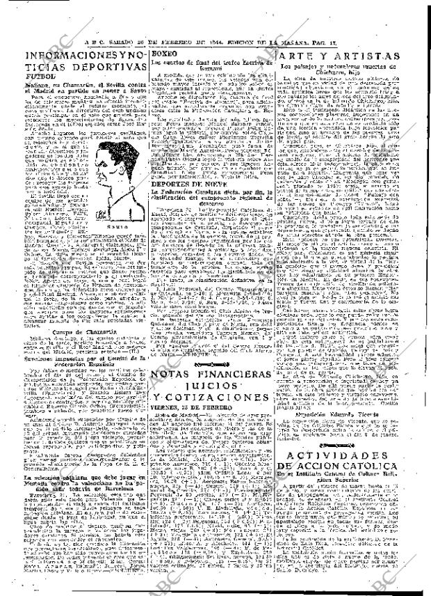 ABC MADRID 26-02-1944 página 17