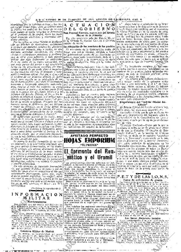 ABC MADRID 26-02-1944 página 8