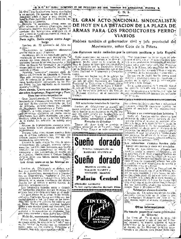ABC SEVILLA 27-02-1944 página 9