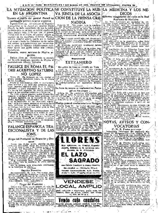 ABC SEVILLA 01-03-1944 página 10