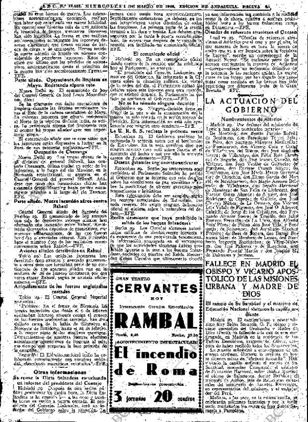 ABC SEVILLA 01-03-1944 página 9