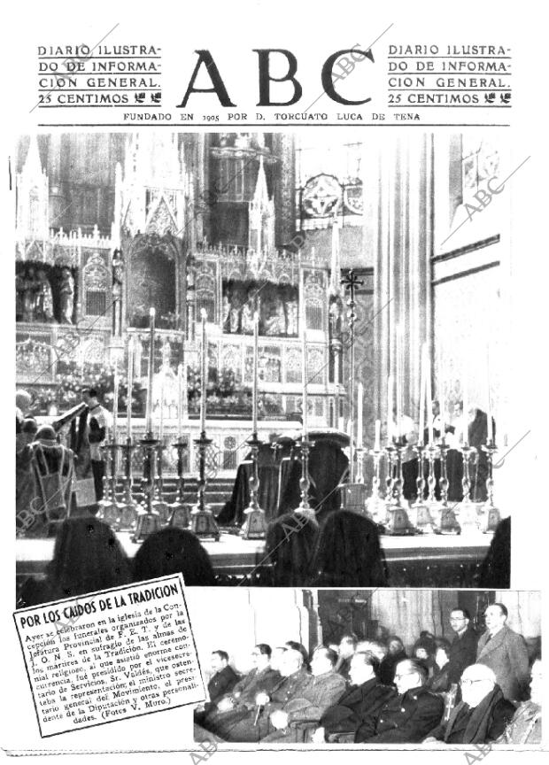 ABC MADRID 11-03-1944 página 1