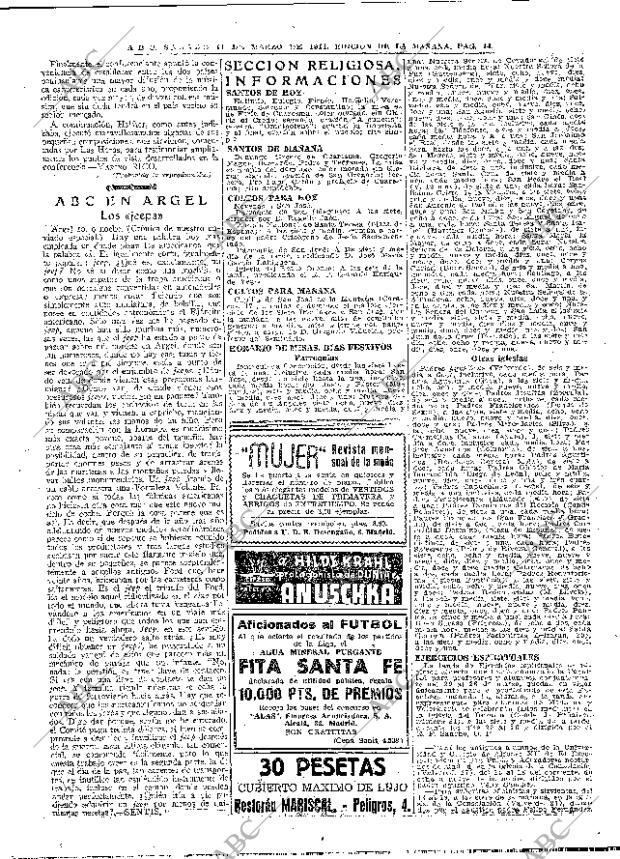 ABC MADRID 11-03-1944 página 14