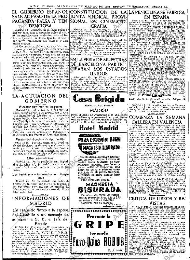 ABC SEVILLA 14-03-1944 página 11