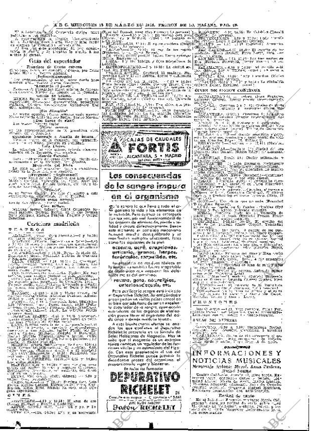 ABC MADRID 15-03-1944 página 19