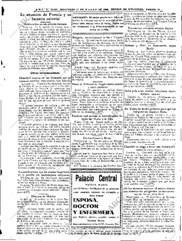 ABC SEVILLA 15-03-1944 página 11