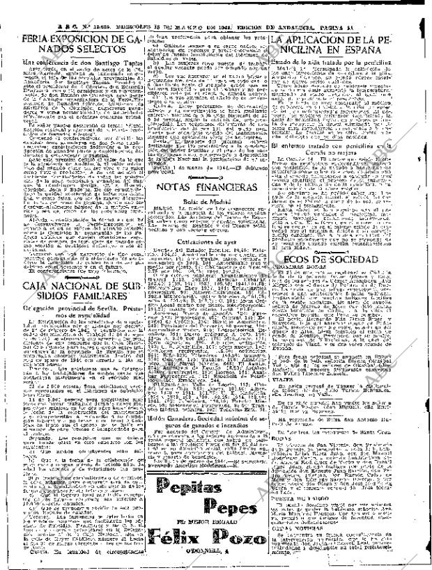 ABC SEVILLA 15-03-1944 página 12