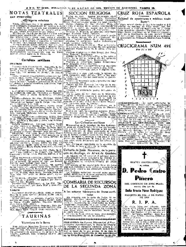 ABC SEVILLA 15-03-1944 página 18