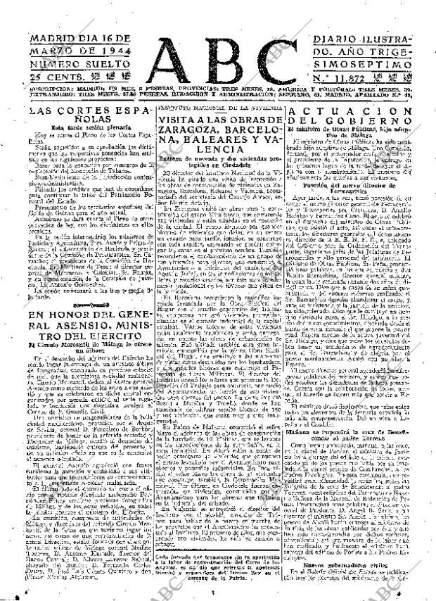 ABC MADRID 16-03-1944 página 15