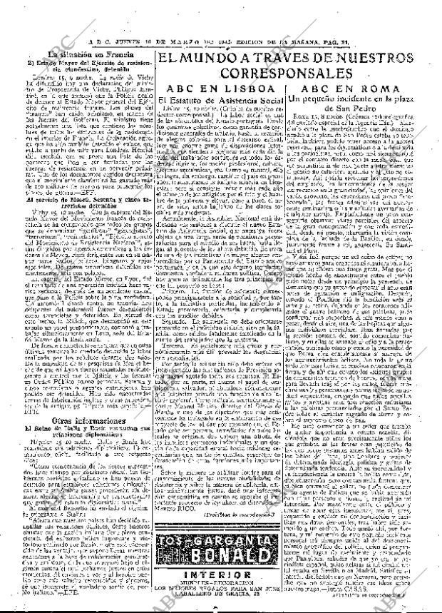 ABC MADRID 16-03-1944 página 21