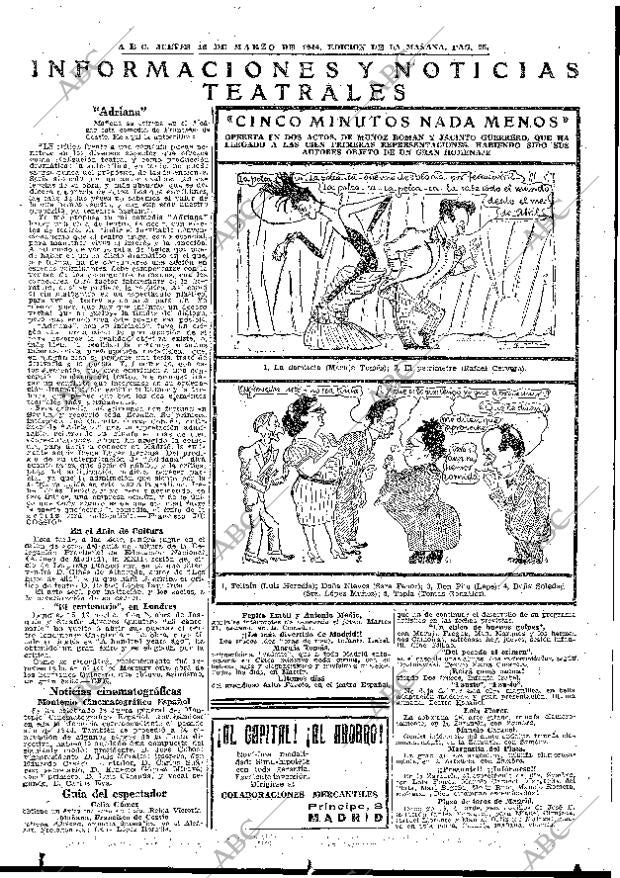 ABC MADRID 16-03-1944 página 25