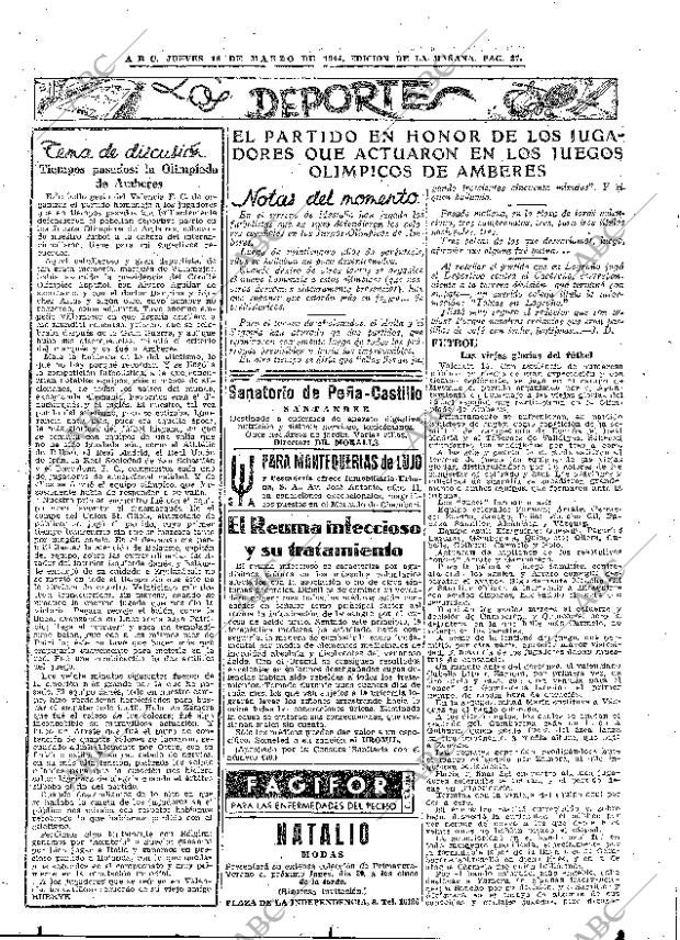 ABC MADRID 16-03-1944 página 27