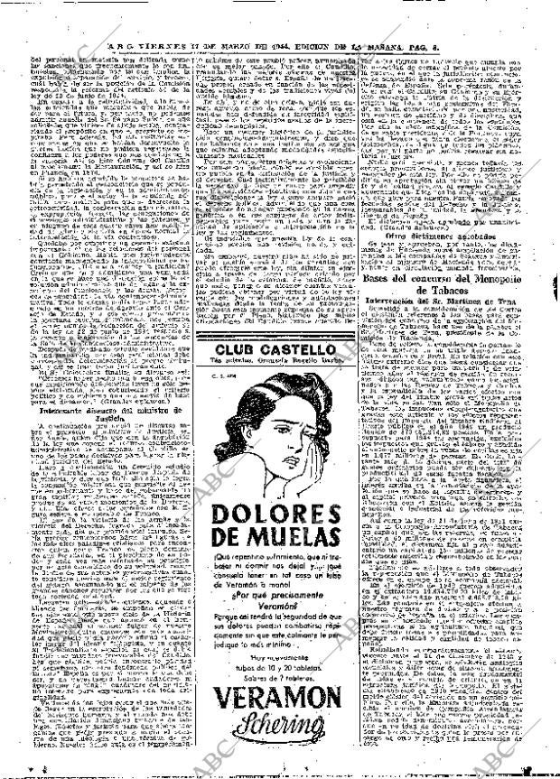 ABC MADRID 17-03-1944 página 8
