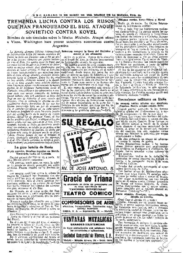 ABC MADRID 18-03-1944 página 11