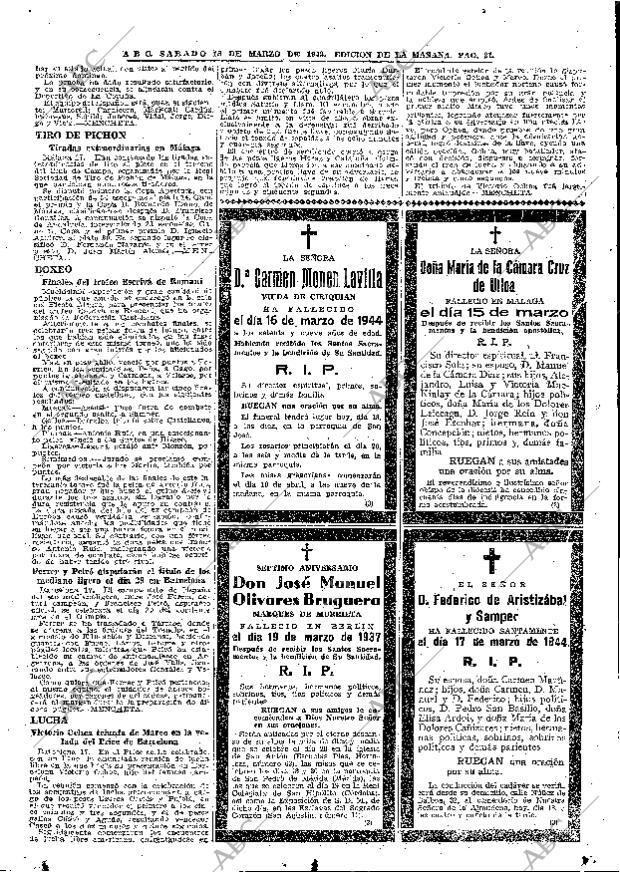 ABC MADRID 18-03-1944 página 21