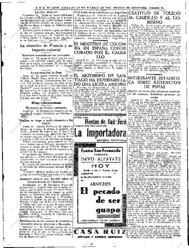 ABC SEVILLA 18-03-1944 página 11
