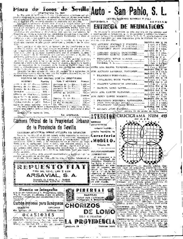 ABC SEVILLA 18-03-1944 página 16