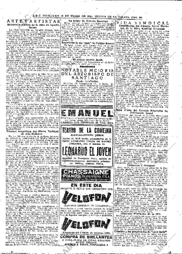 ABC MADRID 19-03-1944 página 22