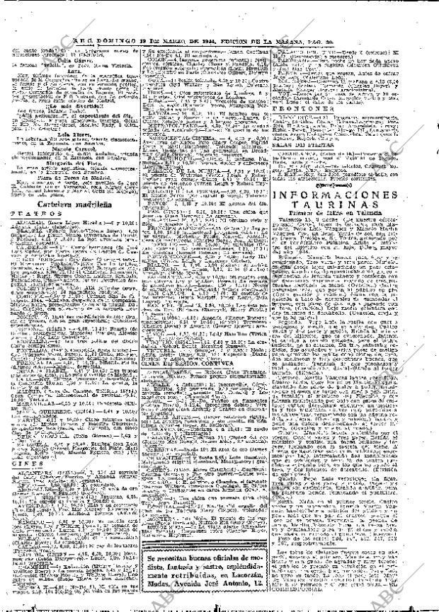 ABC MADRID 19-03-1944 página 30