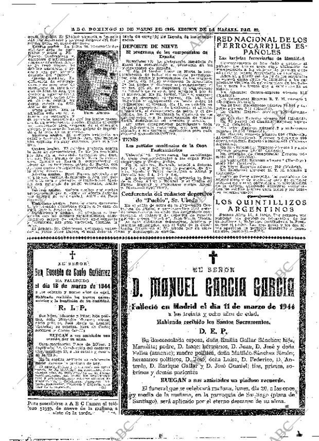 ABC MADRID 19-03-1944 página 32