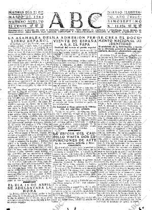 ABC MADRID 21-03-1944 página 15