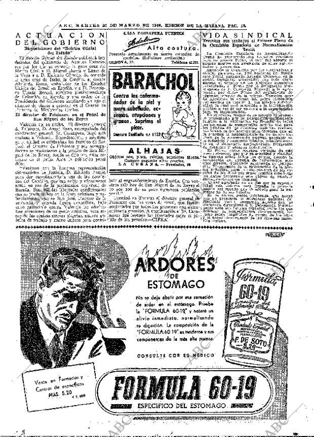 ABC MADRID 21-03-1944 página 18