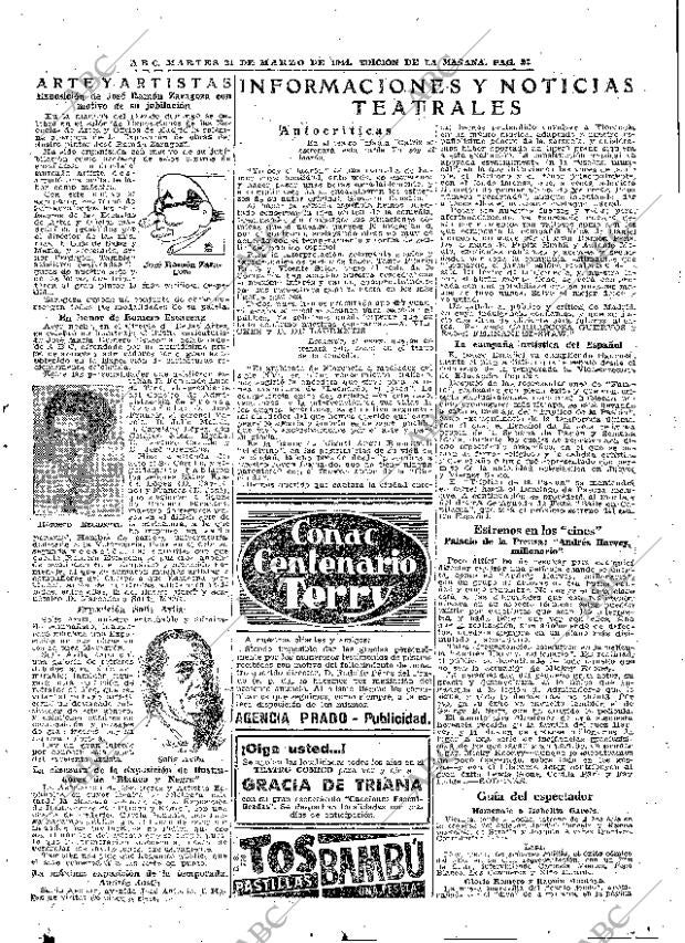 ABC MADRID 21-03-1944 página 27