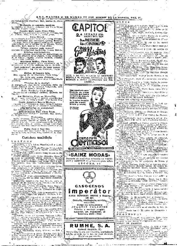 ABC MADRID 21-03-1944 página 28