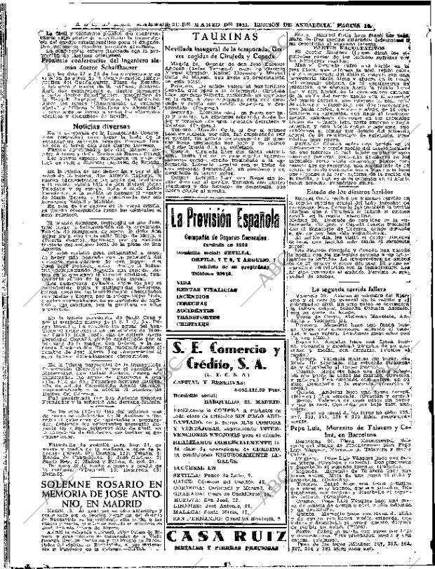 ABC SEVILLA 21-03-1944 página 16