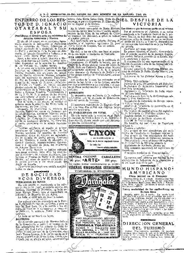 ABC MADRID 22-03-1944 página 10