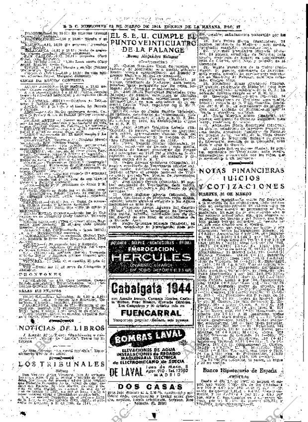 ABC MADRID 22-03-1944 página 17
