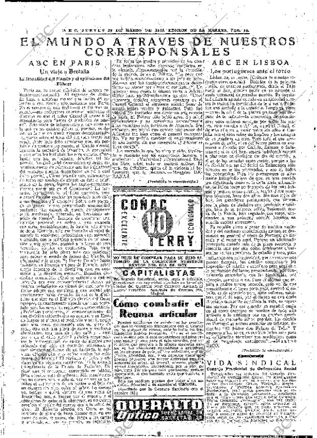 ABC MADRID 23-03-1944 página 14
