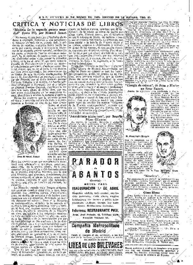 ABC MADRID 23-03-1944 página 15