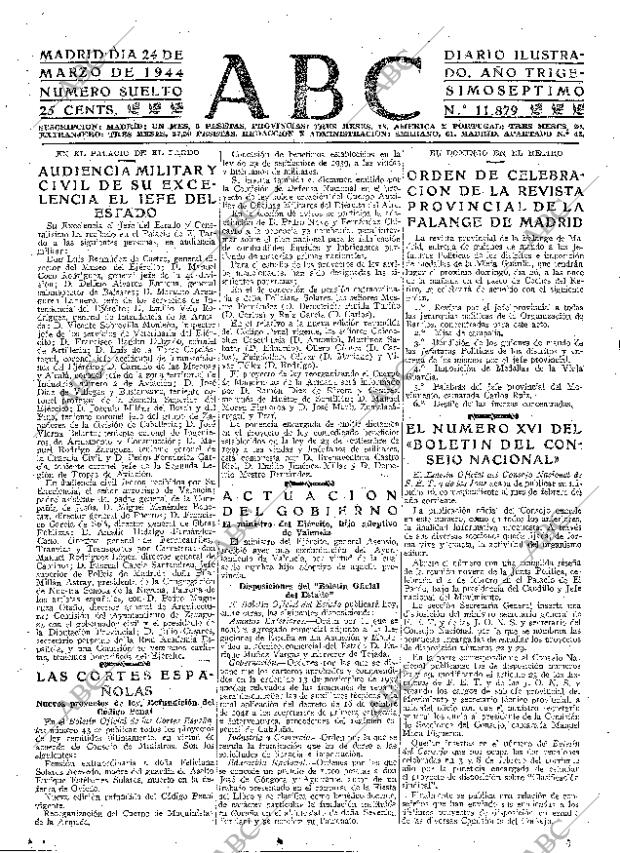 ABC MADRID 24-03-1944 página 7