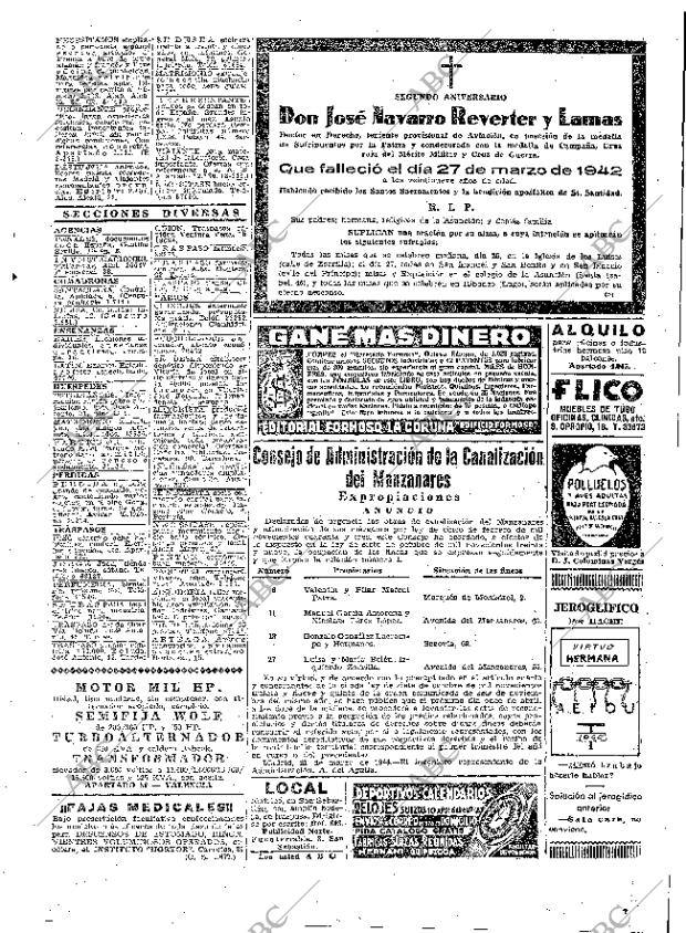 ABC MADRID 25-03-1944 página 23