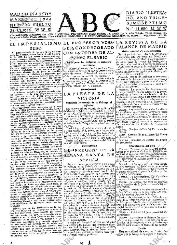 ABC MADRID 25-03-1944 página 7