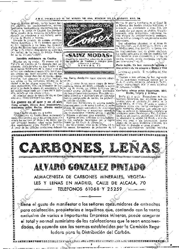 ABC MADRID 26-03-1944 página 26