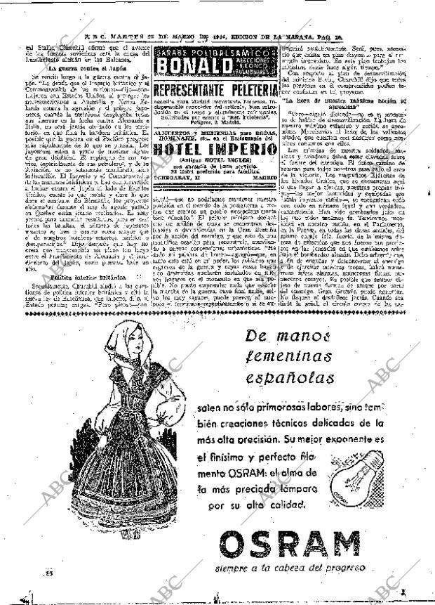 ABC MADRID 28-03-1944 página 16