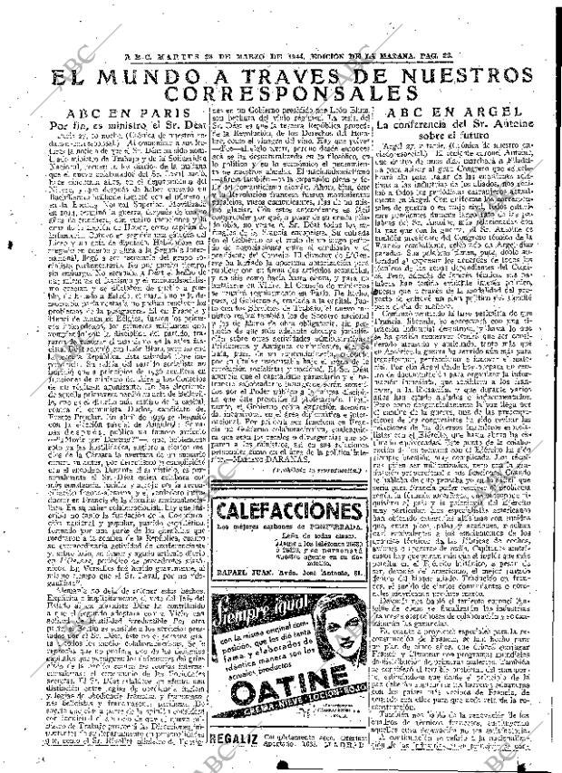 ABC MADRID 28-03-1944 página 23