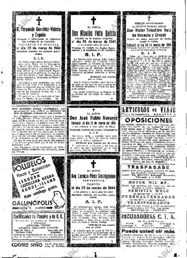 ABC MADRID 28-03-1944 página 33
