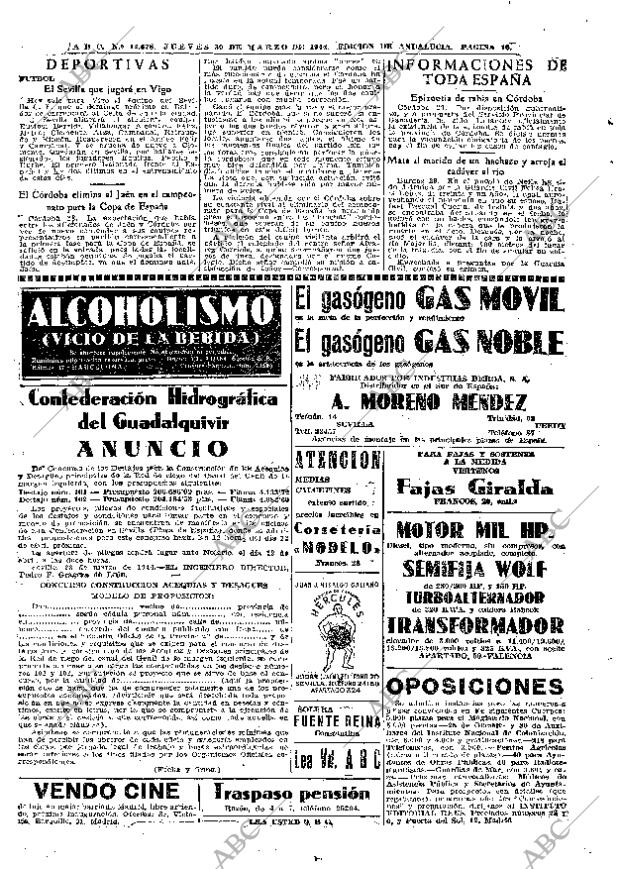 ABC SEVILLA 30-03-1944 página 16