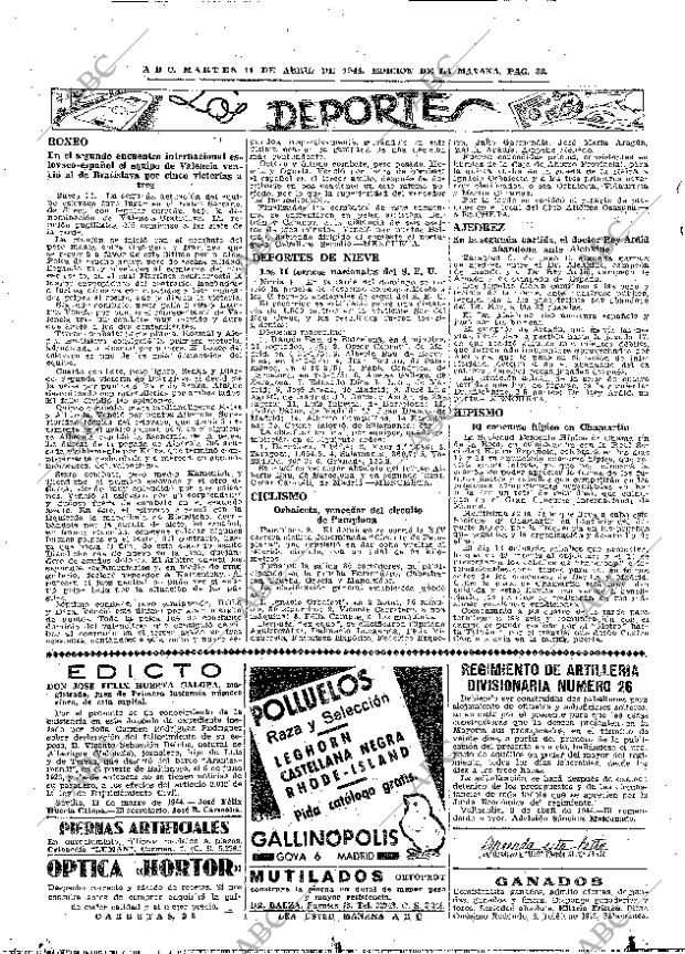 ABC MADRID 11-04-1944 página 32