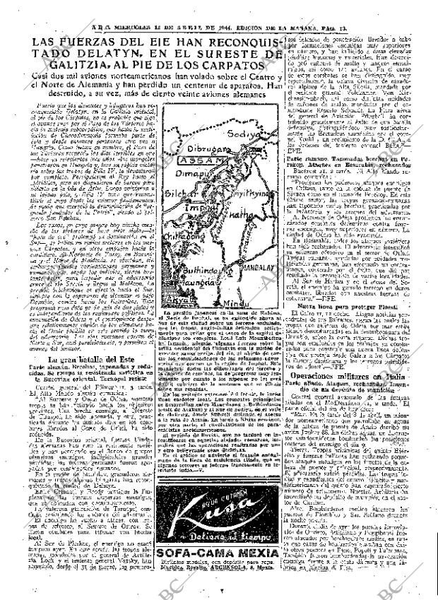 ABC MADRID 12-04-1944 página 13