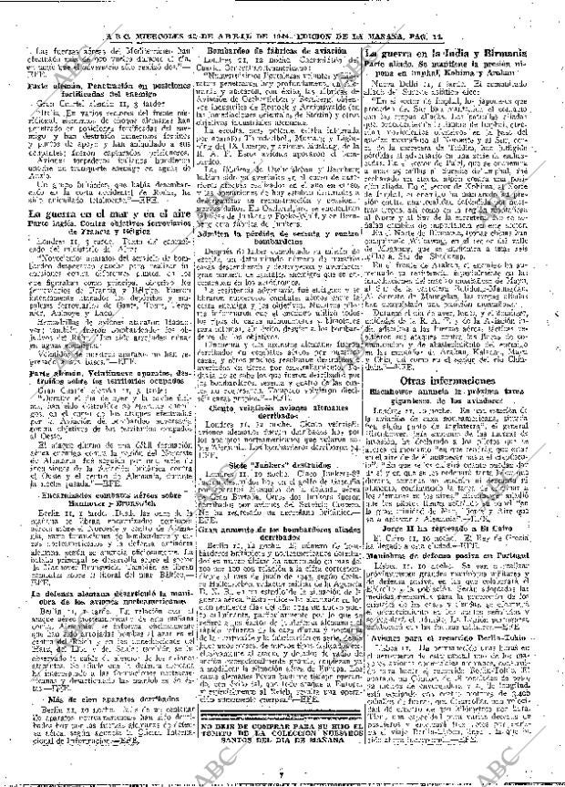 ABC MADRID 12-04-1944 página 14