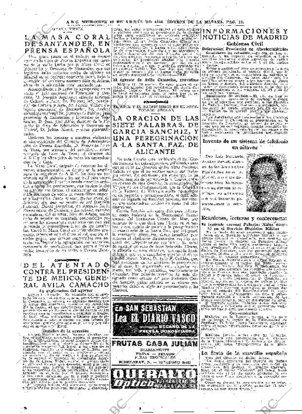 ABC MADRID 12-04-1944 página 17