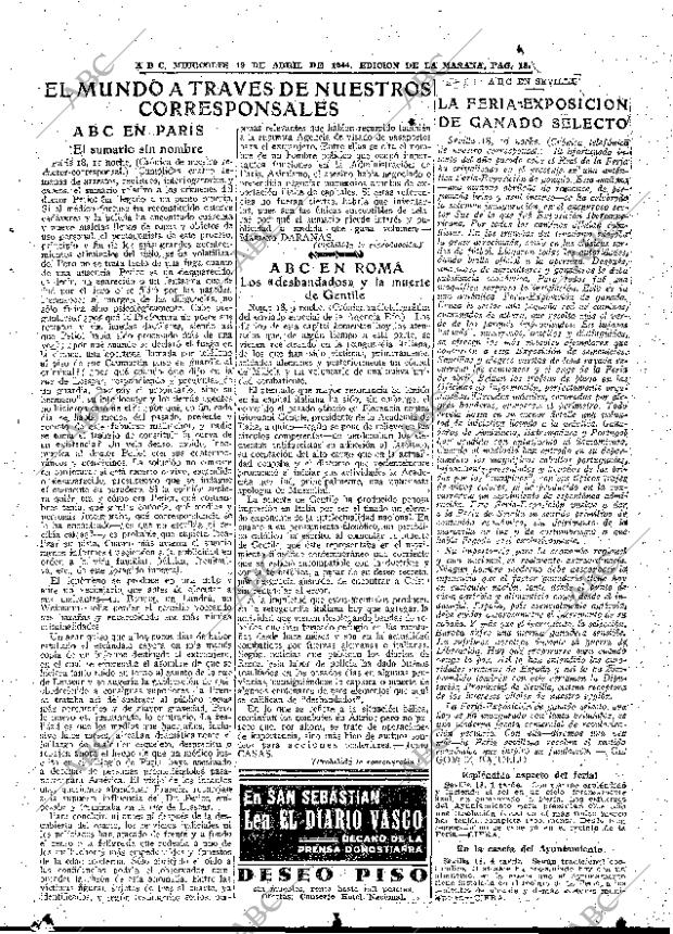 ABC MADRID 19-04-1944 página 13